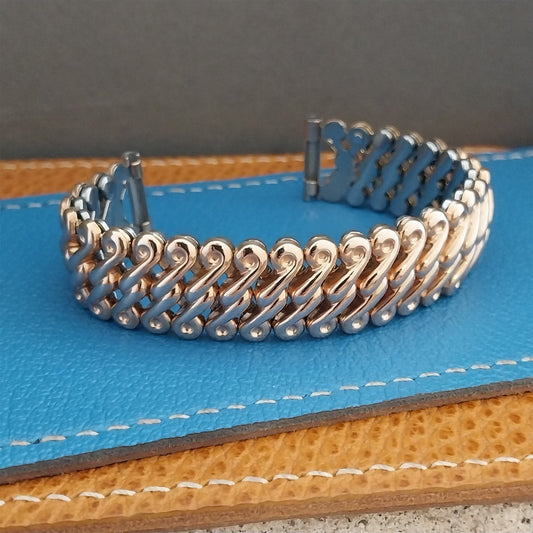 12k Rose Gold-Filled JB Champion Corsican Unused MCM 1950s Vintage Watch Band