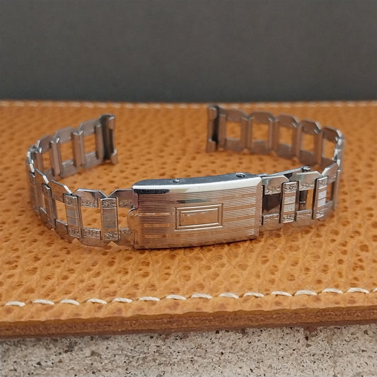 11mm 1920s-1930s Chrome Plated Wire-Lug Ladies Unused Vintage Watch Band