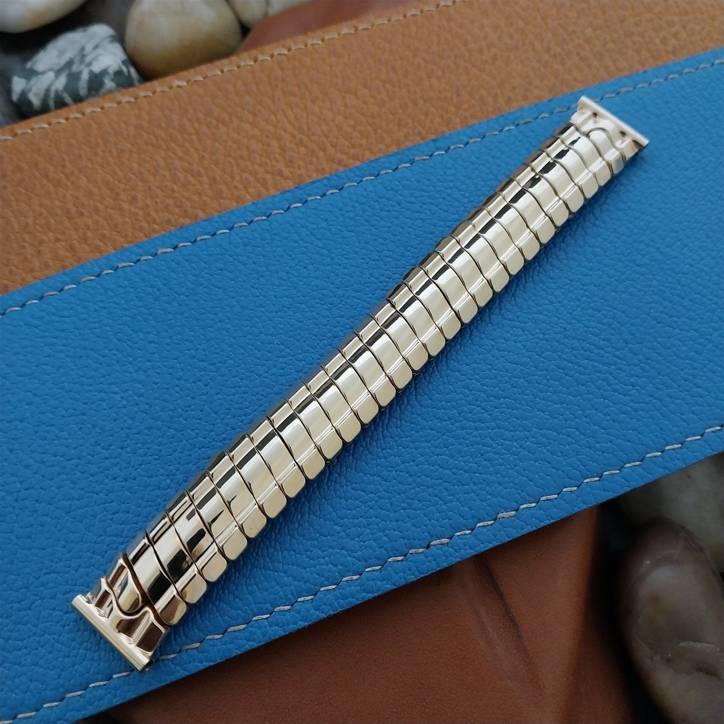 5/8" 1950s 12k Gold-Filled Short JB Champion Expansion nos Vintage Watch Band