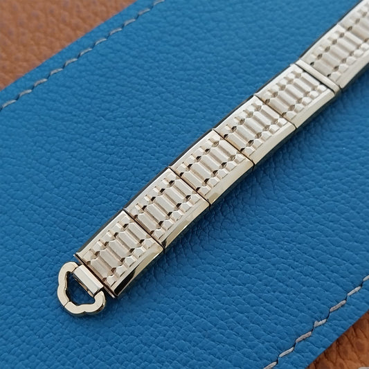 1950s Ladies Gold-Filled Speidel Stepping Stones Vintage Cocktail Watch Band