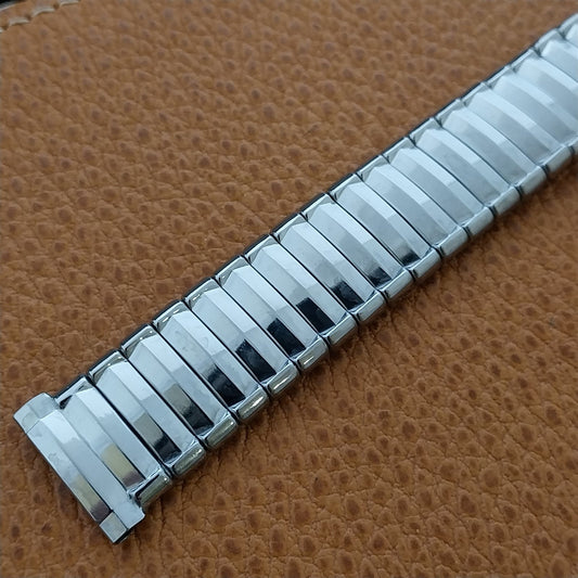 1950s 19mm 18mm JB Champion Edgewood Stainless Steel Unused Vintage Watch Band