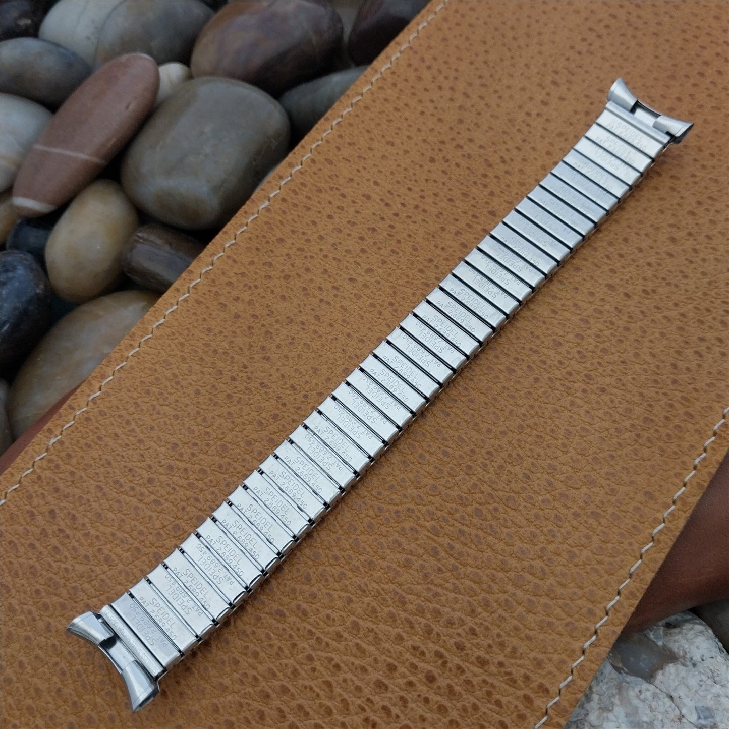 19mm 18mm Stainless Steel Speidel 1971 Valencia Unused Vintage Watch Band