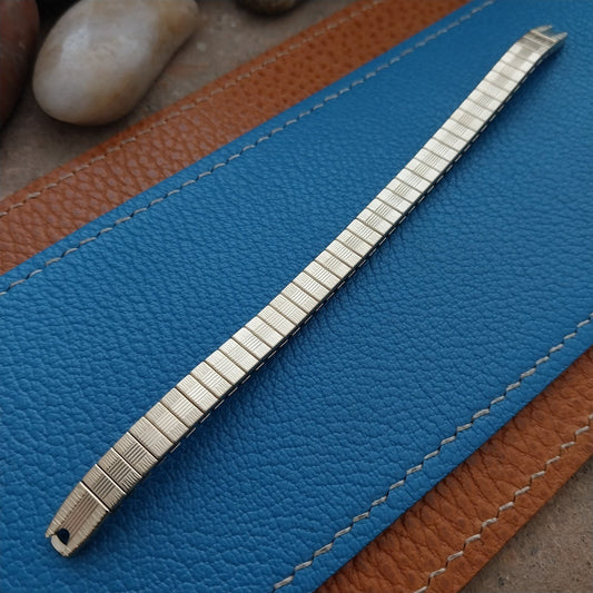 Ladies 10k Gold-RGP Bulova Single-Lug Expansion 1970s Unused Vintage Watch Band