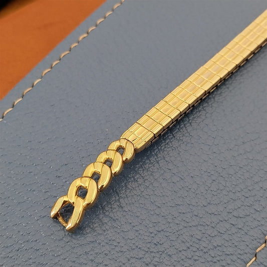 Vintage 1965 Ladies Speidel Golden Links Gold-Filled Unused Cocktail Watch Band