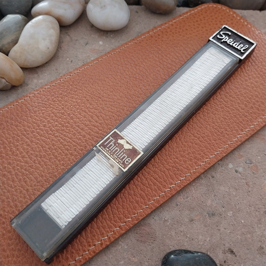 Vintage 17.2mm White Gold-Filled Speidel Thinline Unused Classic Watch Band