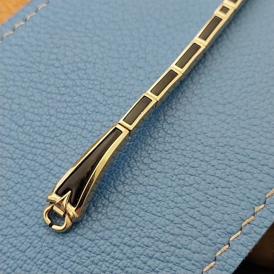Yellow Gold-Filled & Speidel MCM Unused 1950s Vintage Cocktail Watch Band