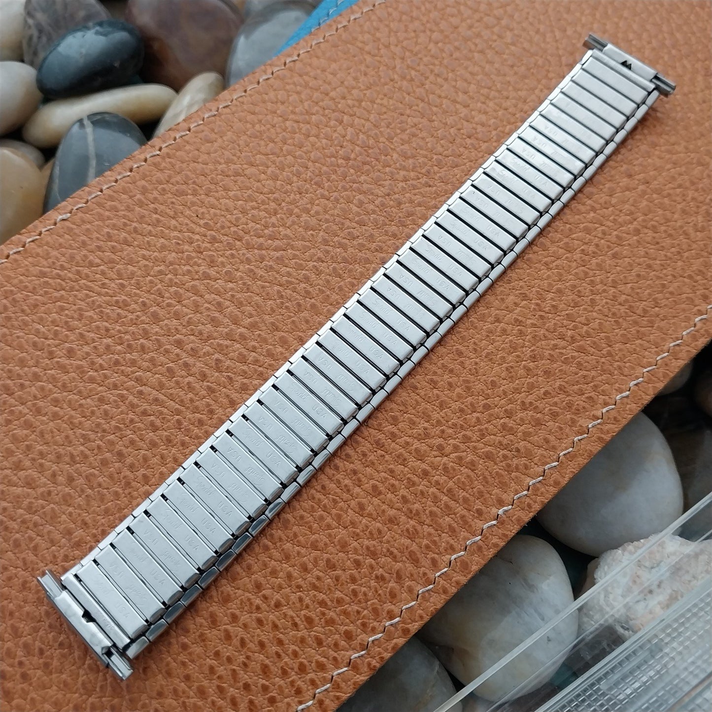 19mm 20mm 22mm Speidel Wide Stainless Steel Expansion Unused Vintage Watch Band