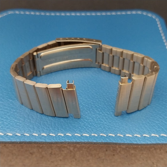 1970s Gold-tone Speidel nos 18mm 20mm 22mm Vintage Watch Band