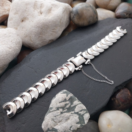 White Gold-Filled Ladies JB Champion Golden Coin Unused 1950s Vintage Watch Band