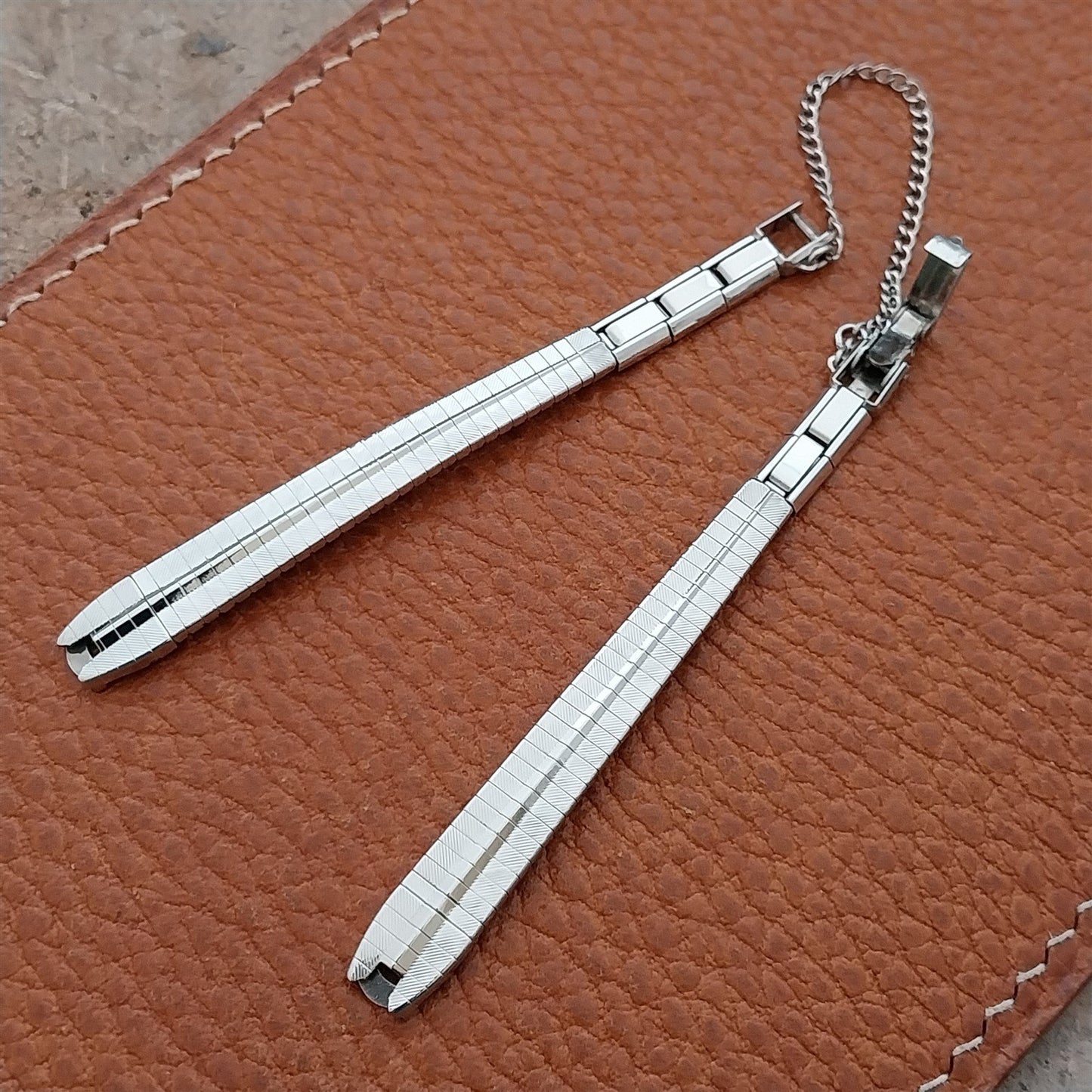 Ladies 10K White Gold-Filled Duchess MCM 1950s 1960s Unused Vintage Watch Band