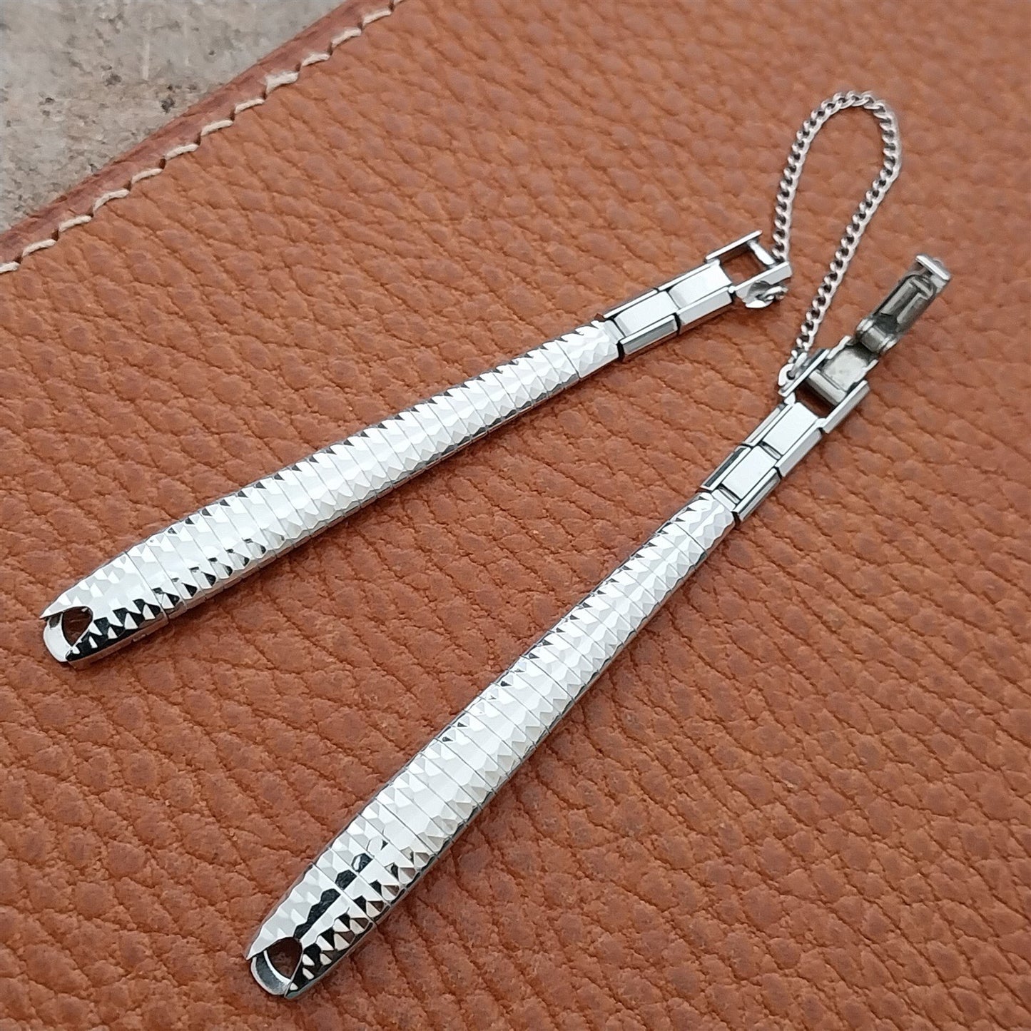 Ladies White Gold-Filled Kreisler MCM 1950s 1960s Unused Vintage Watch Band