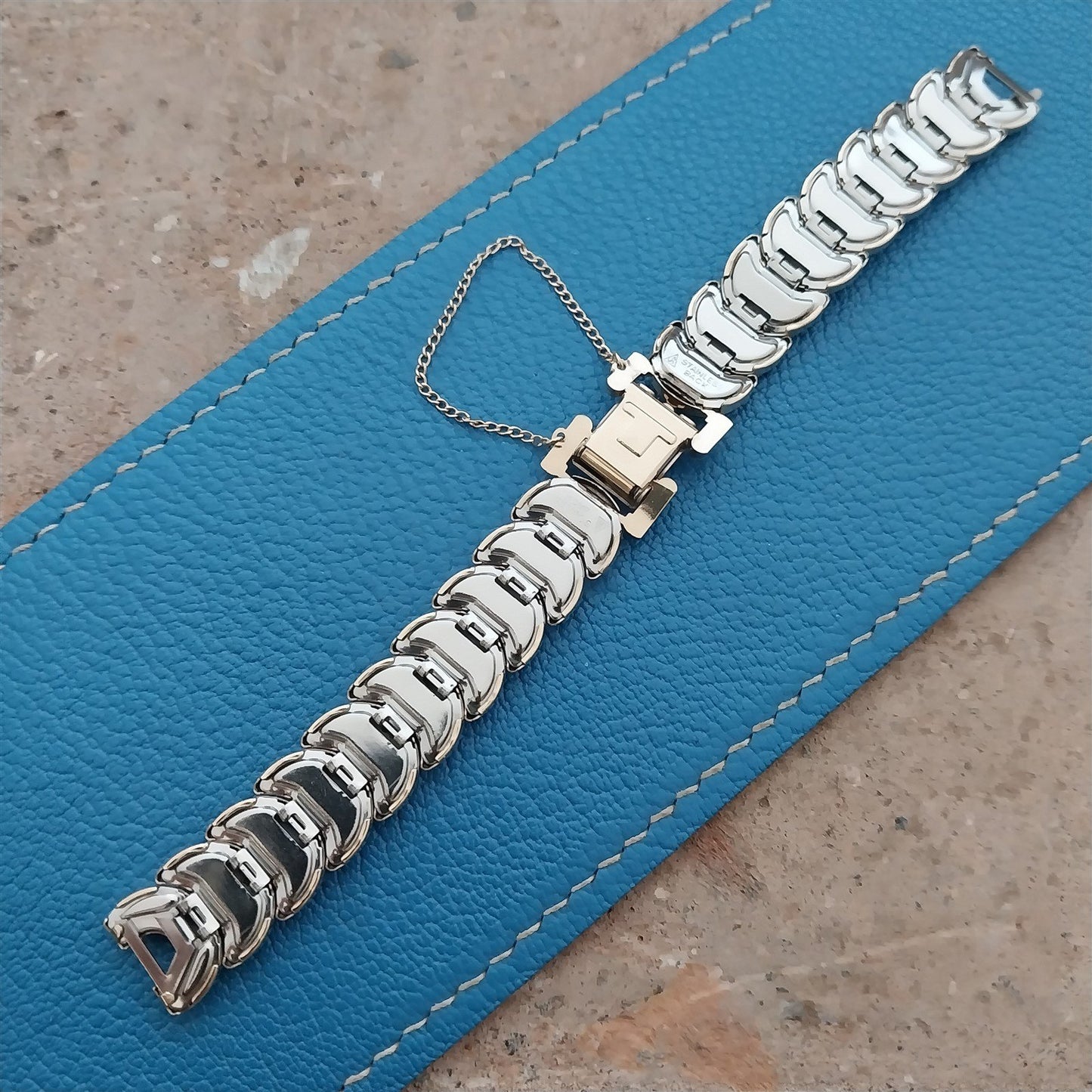 Gold-Filled Ladies JB Champion Golden Coin 1950s Unused Vintage Watch Band