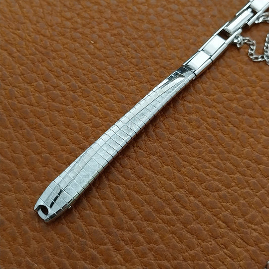 Ladies 10k White Gold-Filled JB Champion MCM nos 1960s Unused Vintage Watch Band