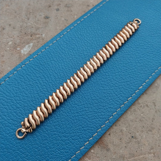 12k Rose Gold-Filled Ladies Expansion Unused 1940s Vintage Watch Band