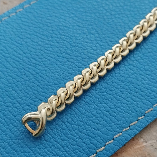 1960 Yellow Gold-Filled Speidel Unused Vintage Cocktail Watch Band
