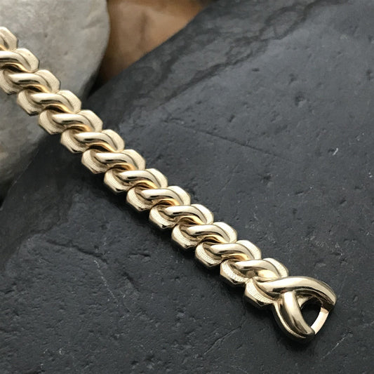 1960 10k Yellow Gold-Filled Single-Lug Speidel Unused Vintage Watch Band