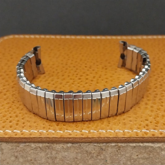 17mm Stainless Steel Expansion Craftex Unused nos 1960s Vintage Watch Band
