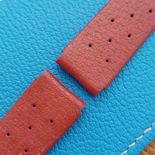 18mm Swiss Divers Tropic Star & Patina Brass Buckle 1960s Vintage Watch Strap