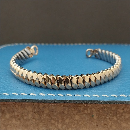 12k Yellow Gold-Filled Ladies Gemex Southampton 1950s Unused Vintage Watch Band