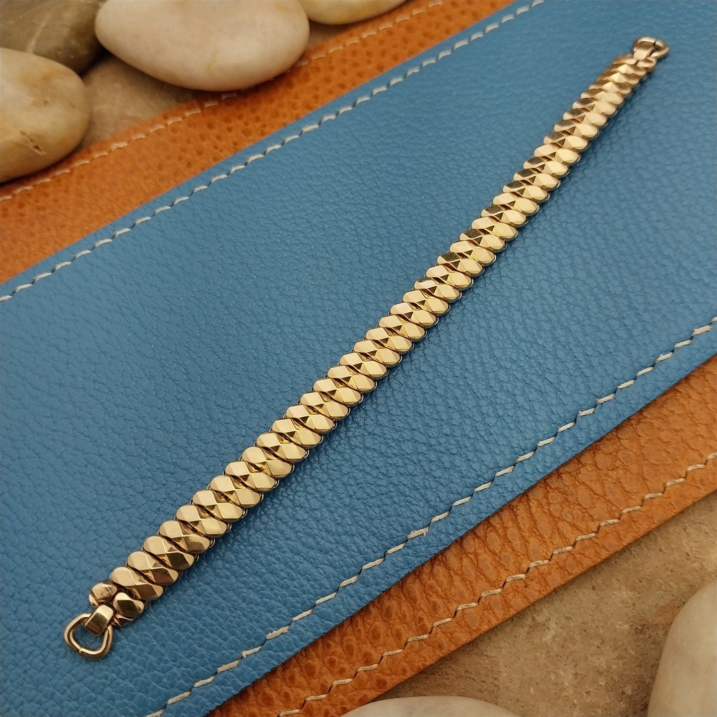 12k Yellow Gold-Filled Ladies Gemex Southampton 1950s Unused Vintage Watch Band