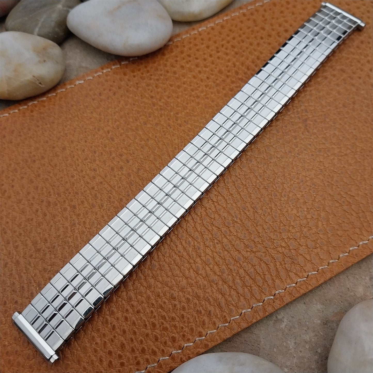 16mm 18mm 19mm Champion Long Stainless Steel Expansion Unused Vintage Watch Band