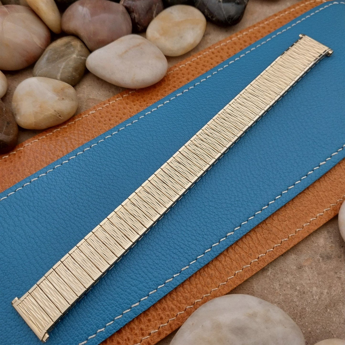 Vintage 19mm 18mm 17mm Gold-Fill Speidel Valencia X-Long 1970 Unused Watch Band