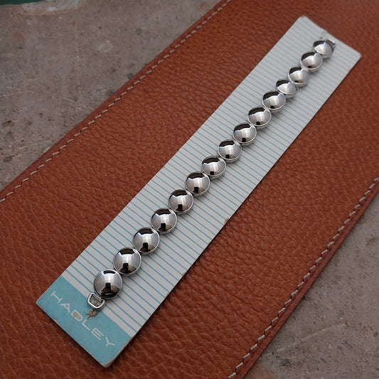 1950s White Gold-Filled Hadley Ladies Unused Vintage Cocktail Watch Band
