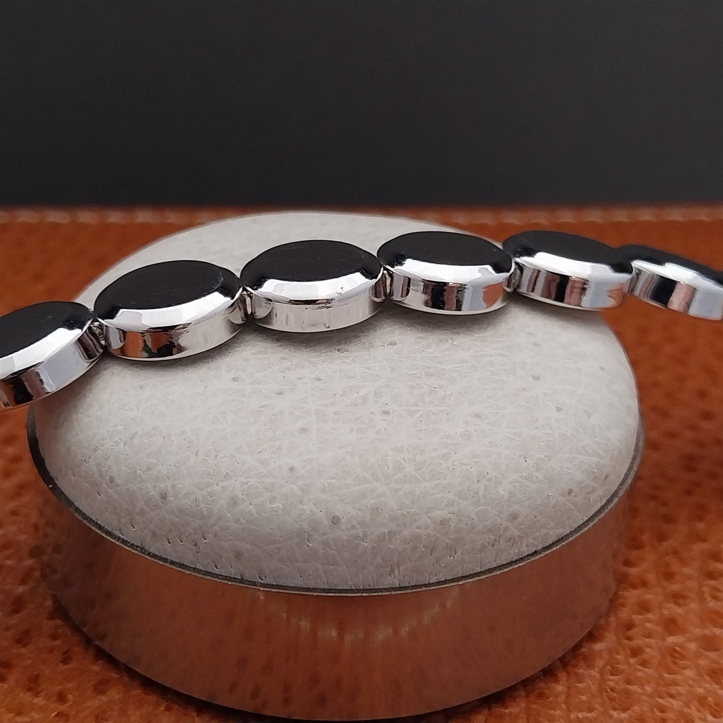 1950s White Gold-Filled Ladies Foster Unused Vintage Cocktail Watch Band