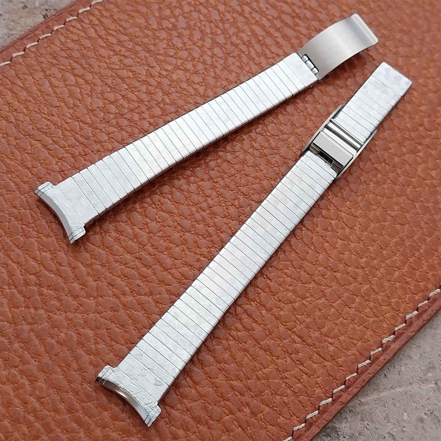 14mm Bulova Stainless Steel Ladies Unused 1970s Vintage Watch Band