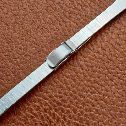 1/2" White Gold RGP Kestenmade Ladies 1970s Vintage Cocktail Watch Band