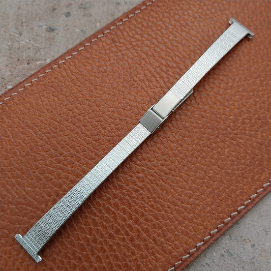 14mm 13mm JB Champion Ladies Stainless Steel 1970s Vintage Cocktail Watch Band