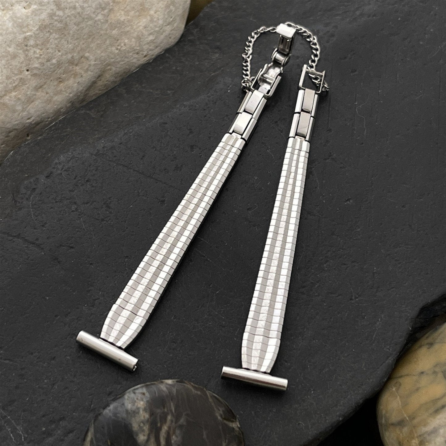 1/2" White Gold Filled nos Duchess Ladies 1960s Unused Vintage Watch Band