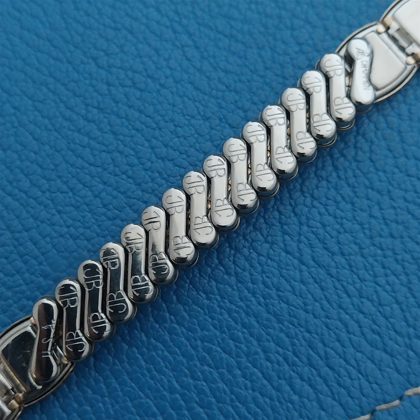 1950s Lizard & Gold Filled JB Champion Expansion Cocktail Watch Band