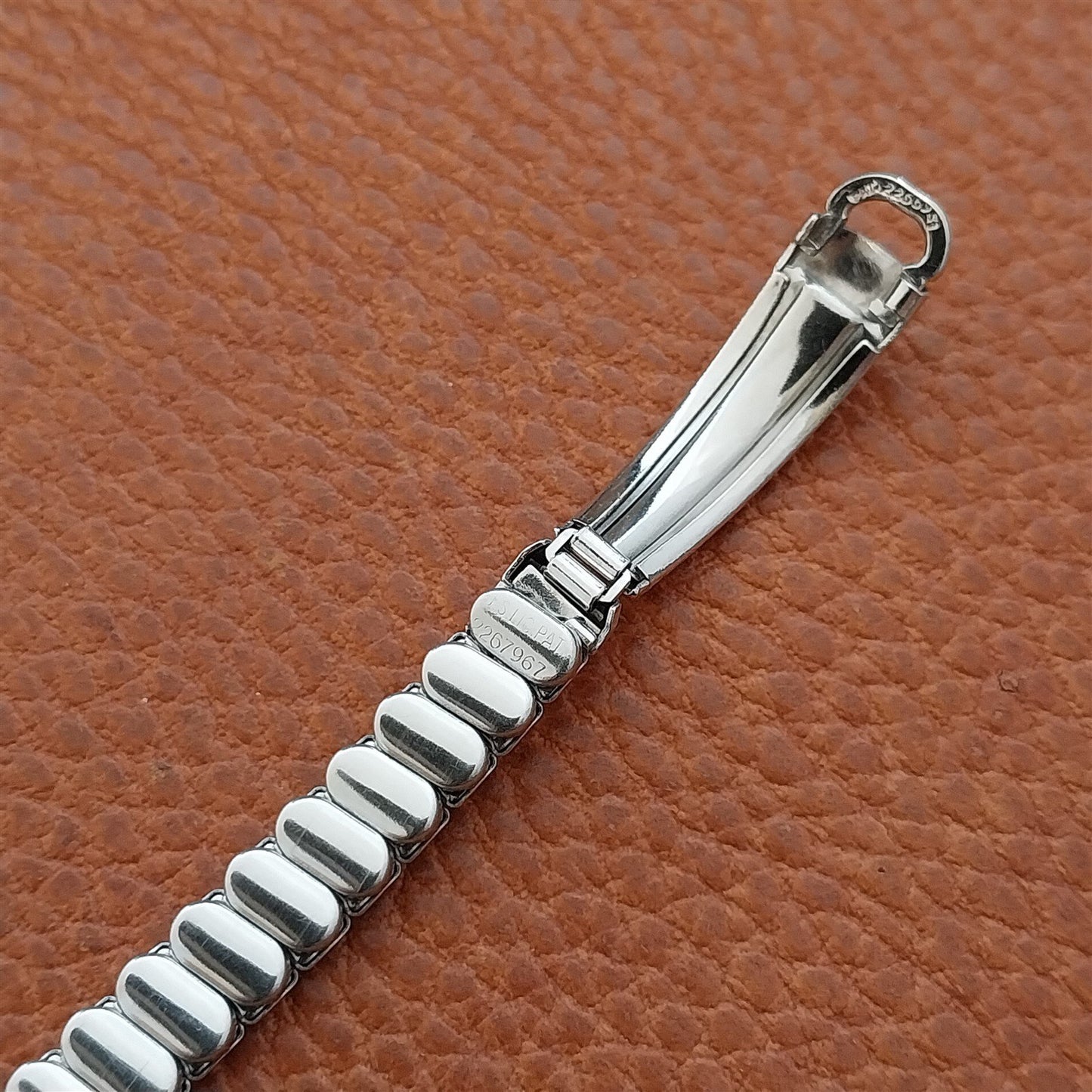 White Gold-Fill Ladies Champion Virginia Lee Unused Vintage Cocktail Watch Band