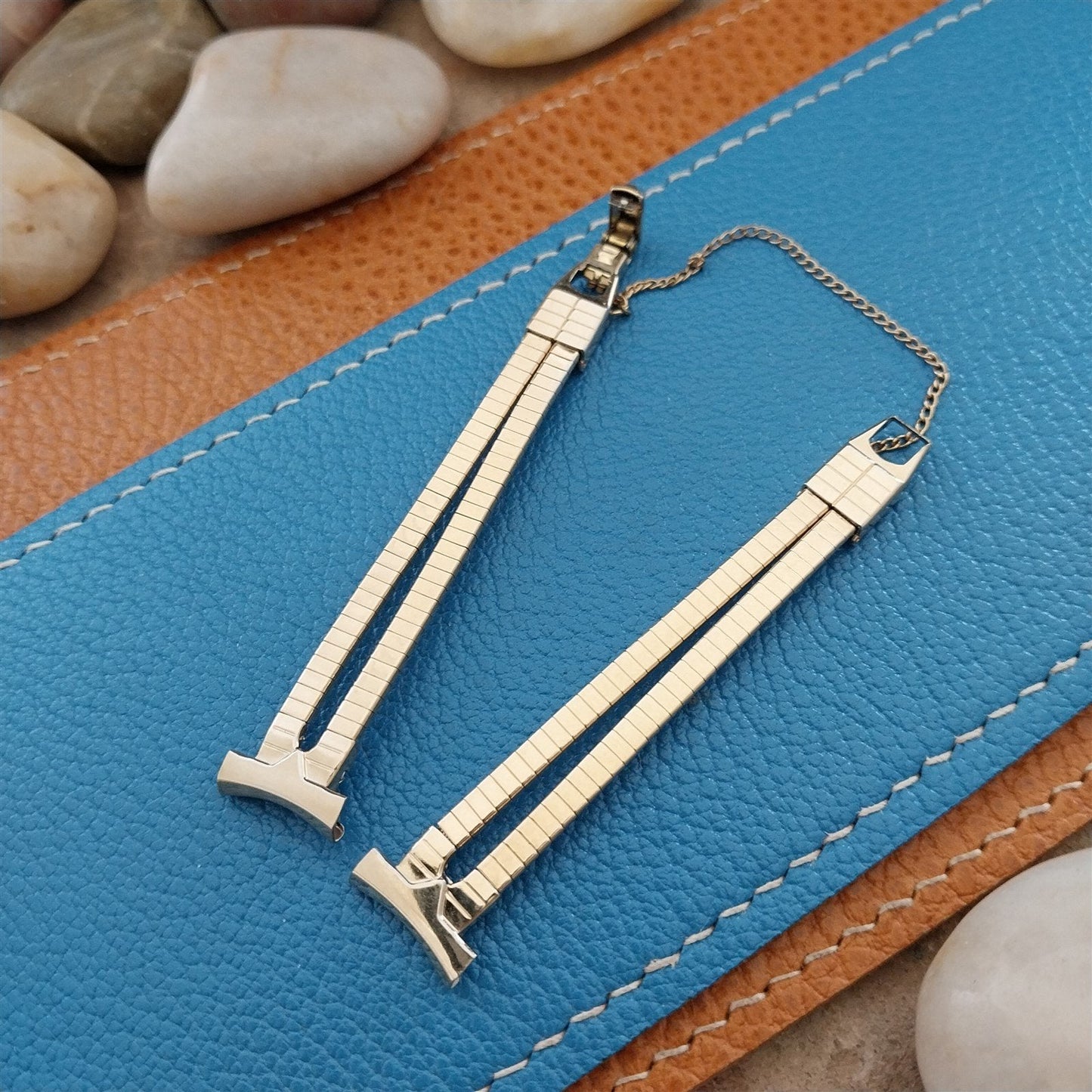 Vintage 1/2" 10k Gold Filled JB Champion Ladies Unused 1950s Cocktail Watch Band