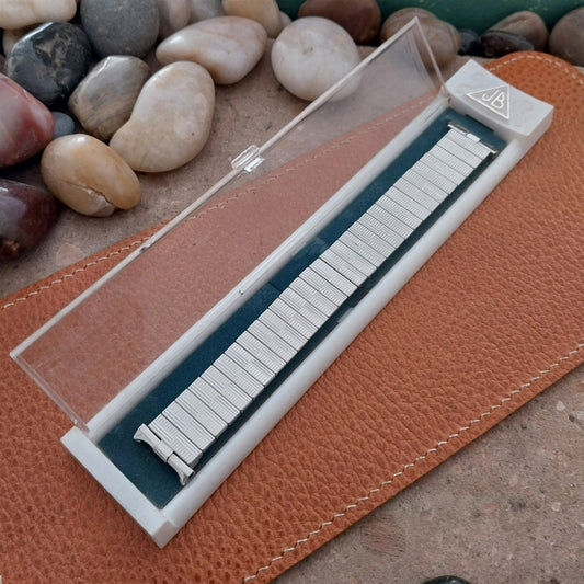 19mm 18mm JB Champion Stainless Steel PrestoFlex 1960s Unused Vintage Watch Band