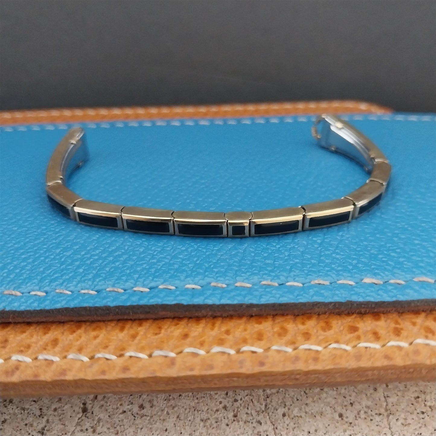 Yellow Gold-Filled & Speidel MCM Unused mid-century 1950s Vintage Watch Band