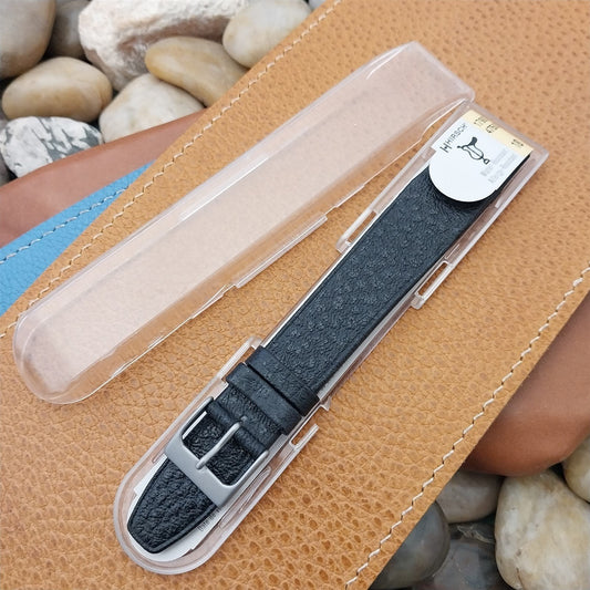 18mm Hirsch Saddle Leather Classic Tapered Unused Vintage Watch Band