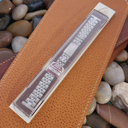 16mm Champion Rice Beads Stainless Steel Unused Ladies Vintage Watch Band