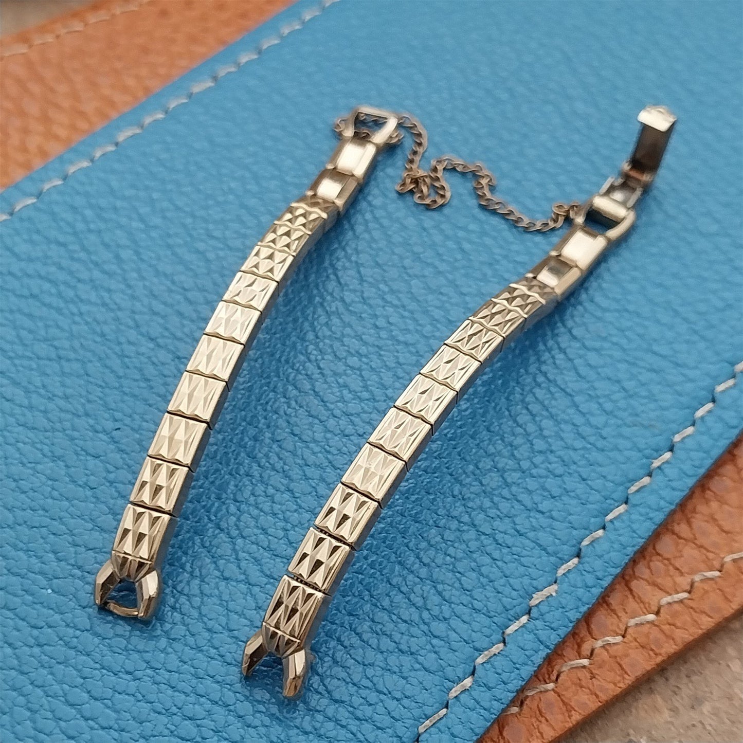 1960s Ladies Gold-Fill Speidel Queen of Elegance NOS Unused Cocktail Watch Band