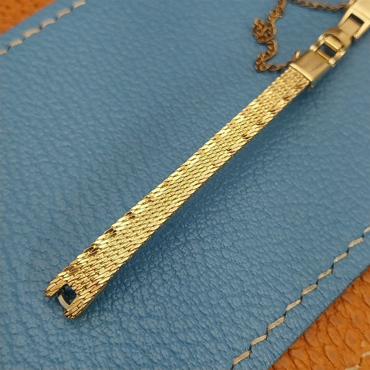 JB Champion 10k Gold-Filled Single-Lug Unused 1960s Ladies Vintage Watch Band