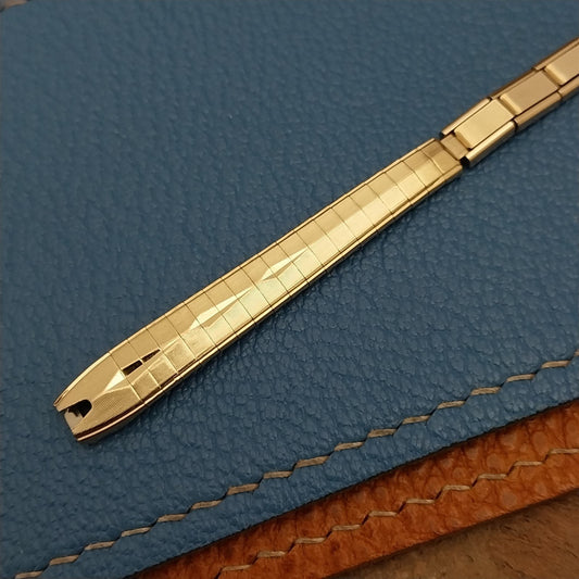 Admiral 10k Gold-Filled Unused 1960s Ladies Vintage Cocktail Watch Band