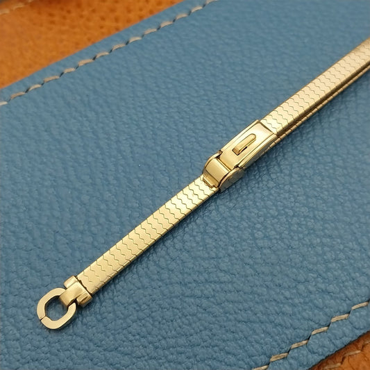 Vintage Ladies Forstner Komfit 12k Gold-Filled Unused 1950s Cocktail Watch Band