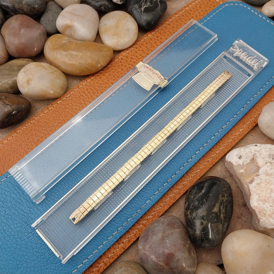 Ladies 10k Yellow Gold-Filled Speidel Fiesta MIP Vintage Watch Band