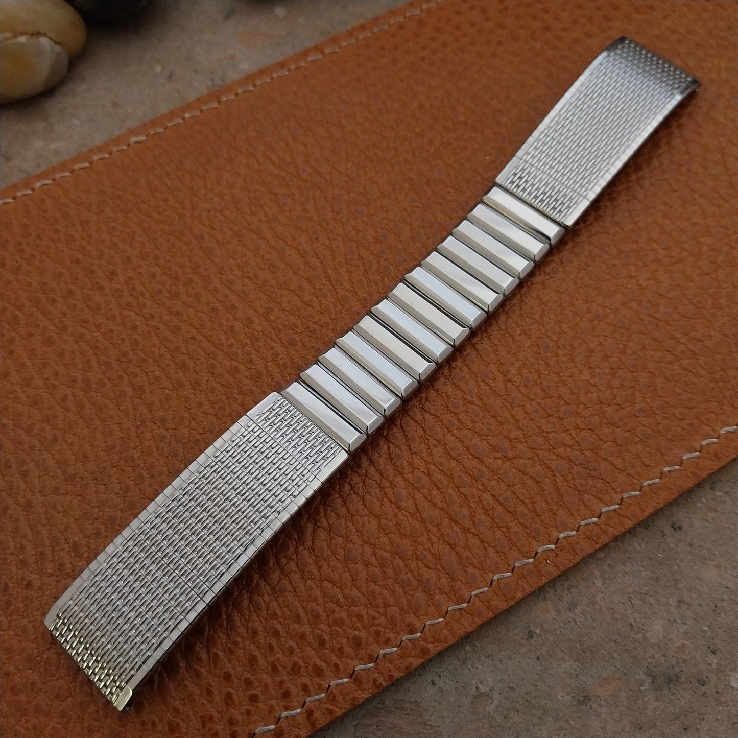 17.2m Kreisler USA Stainless Steel Unused 1960s Old-Stock nos Vintage Watch Band