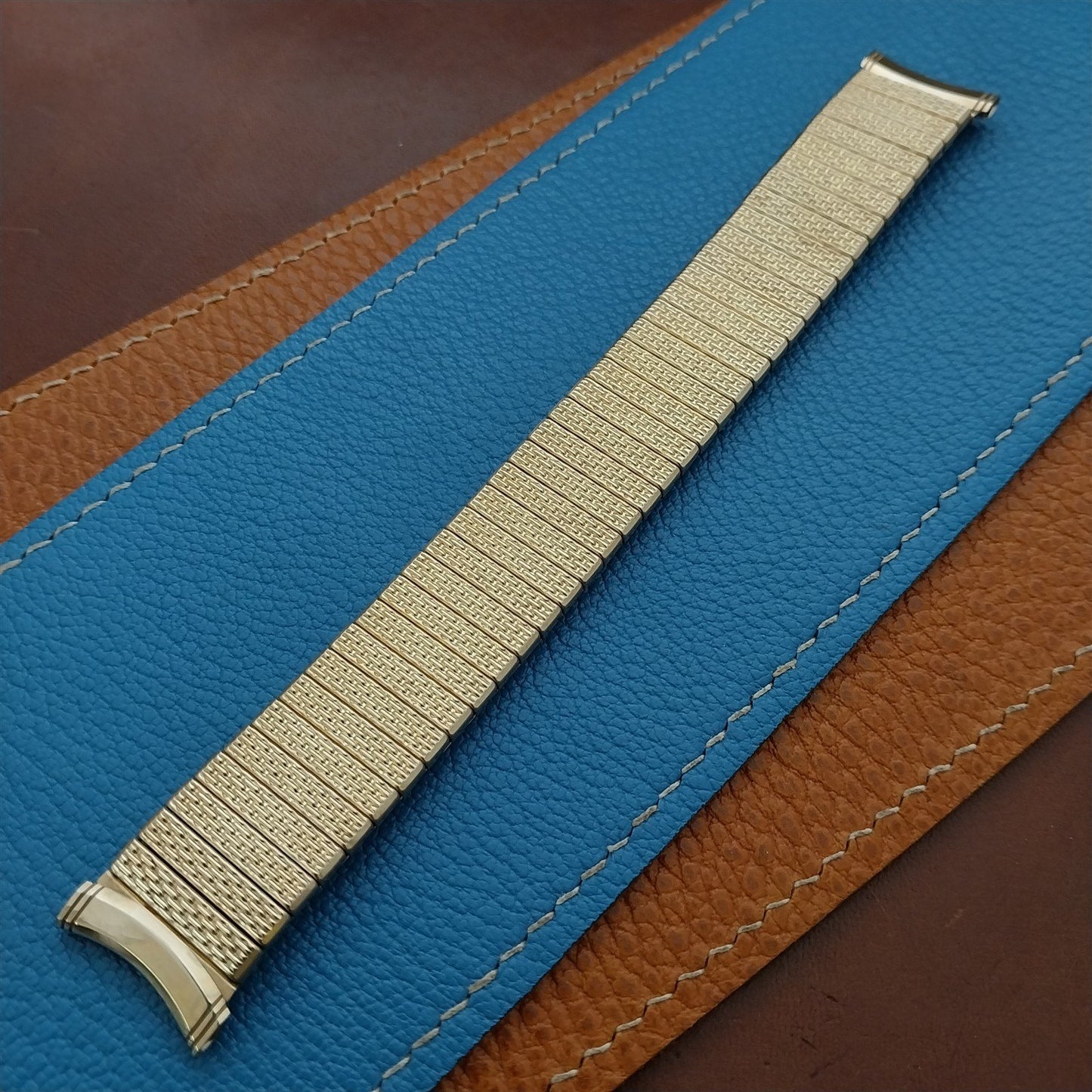 19mm 18mm 17mm Kreisler Gold-Fill 1960s Expansion Watch Band
