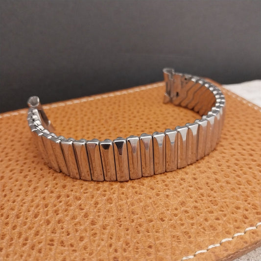 17.2mm Scott Stainless Steel nos Unused 1970s Vintage Watch Band