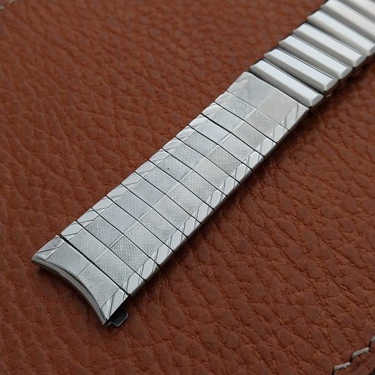 17.2mm Scott Stainless Steel Expansion nos Unused 1960s Vintage Watch Band