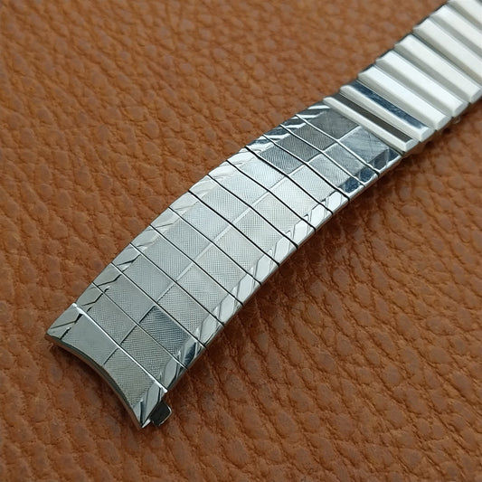 17.2mm Scott Stainless Steel Expansion nos Unused 1960s Vintage Watch Band