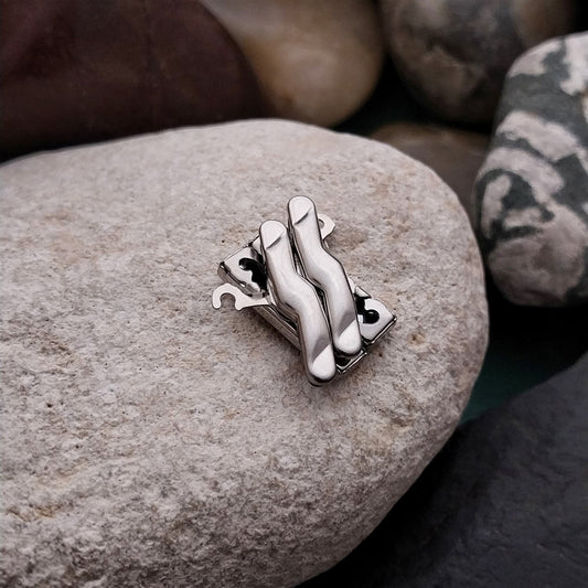 Kreisler Stainless Steel Expansion Band Link add Length to Vintage Watch Band